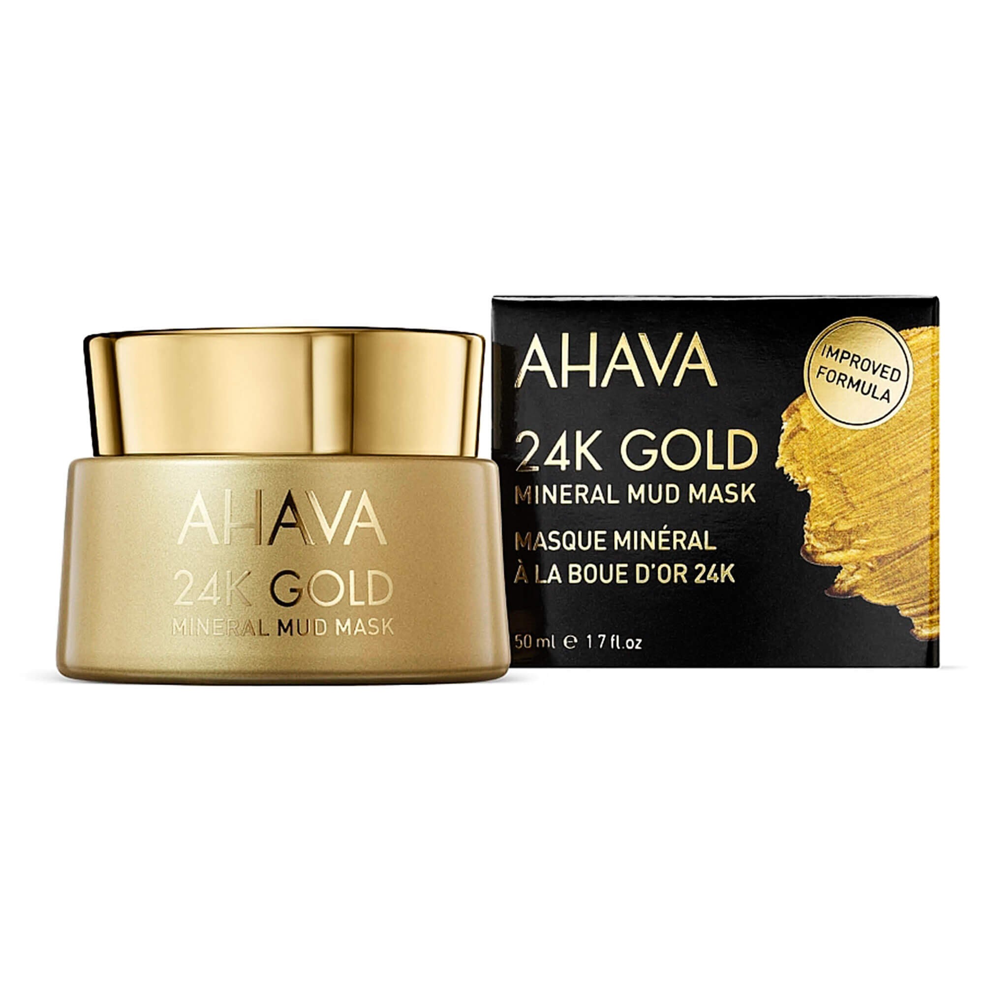 ahava 24k gold mineral mud mask цена