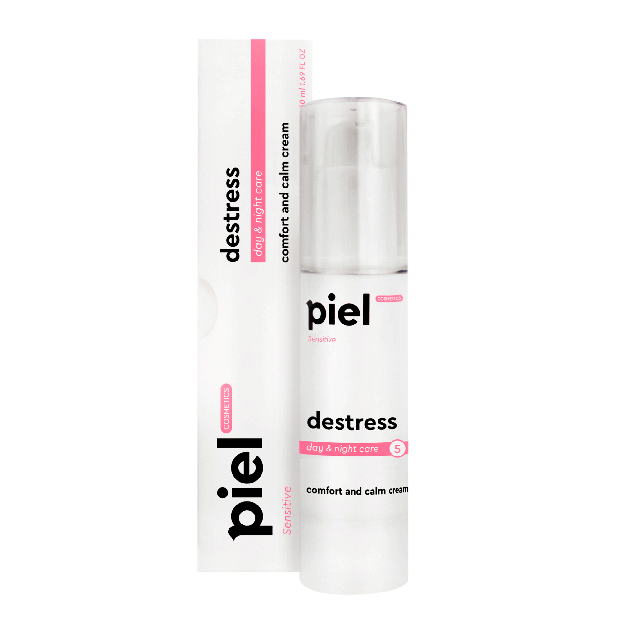 Piel Cosmetics Зволожуючий крем для чутливої шкіри із натуральним SPF день/ніч