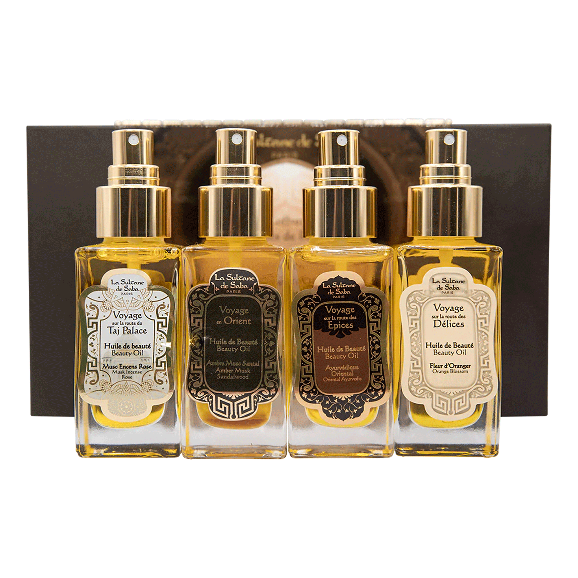 La Sultane De Saba Набір із 4 олій краси