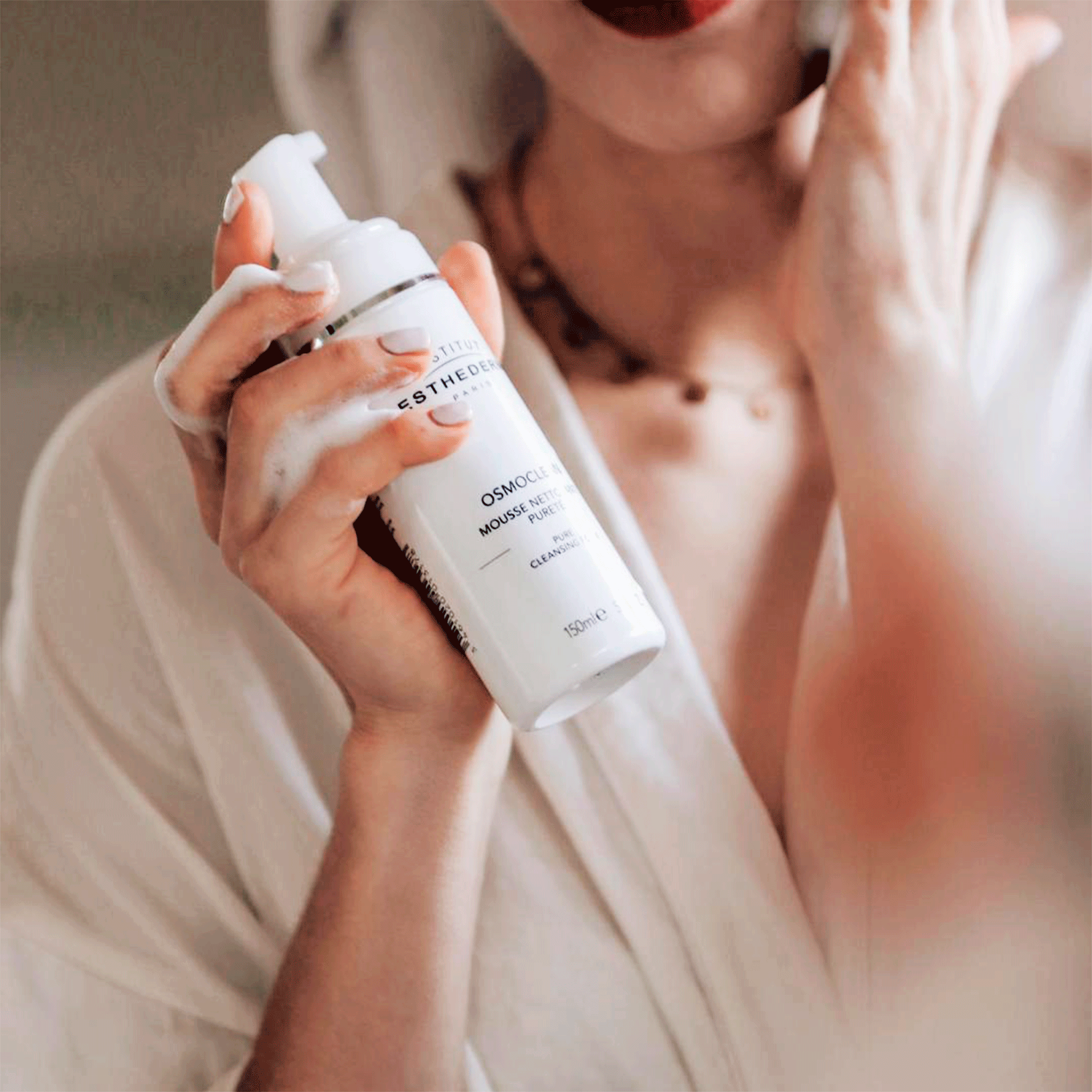 Мус для очищення шкіри Institut Esthederm Osmoclean Pure Cleansing Foam