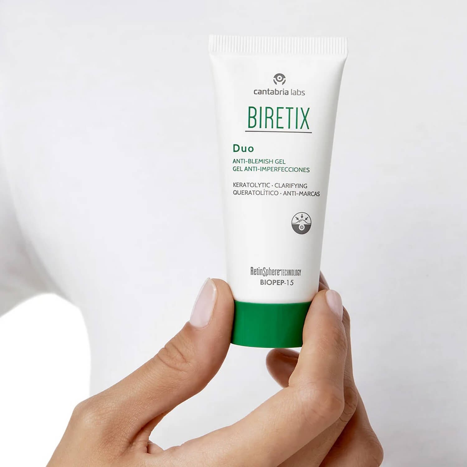 Себорегулирующий гель Cantabria Labs Biretix Duo - Purifying Exfoliant Gel/Anti-Blemish Gel
