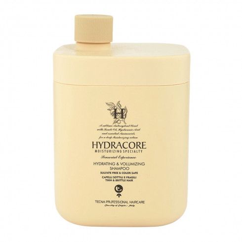 Профессиональный увлажняющий шампунь Tecna Hydracore Hydrating and Volumizing Shampoo