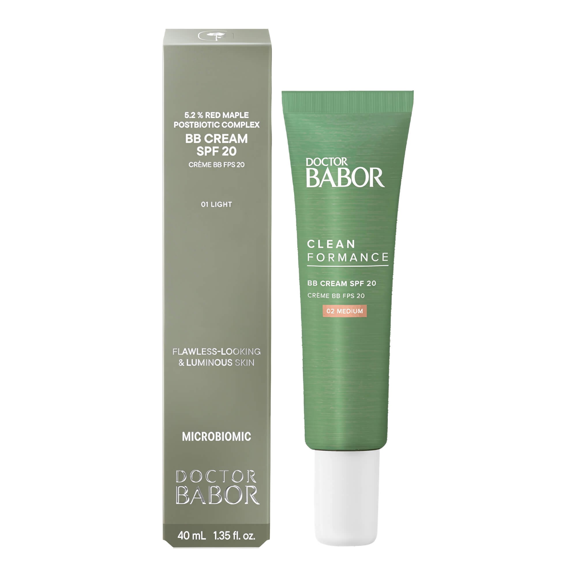 Матирующий BB крем Babor BB Cream SPF20