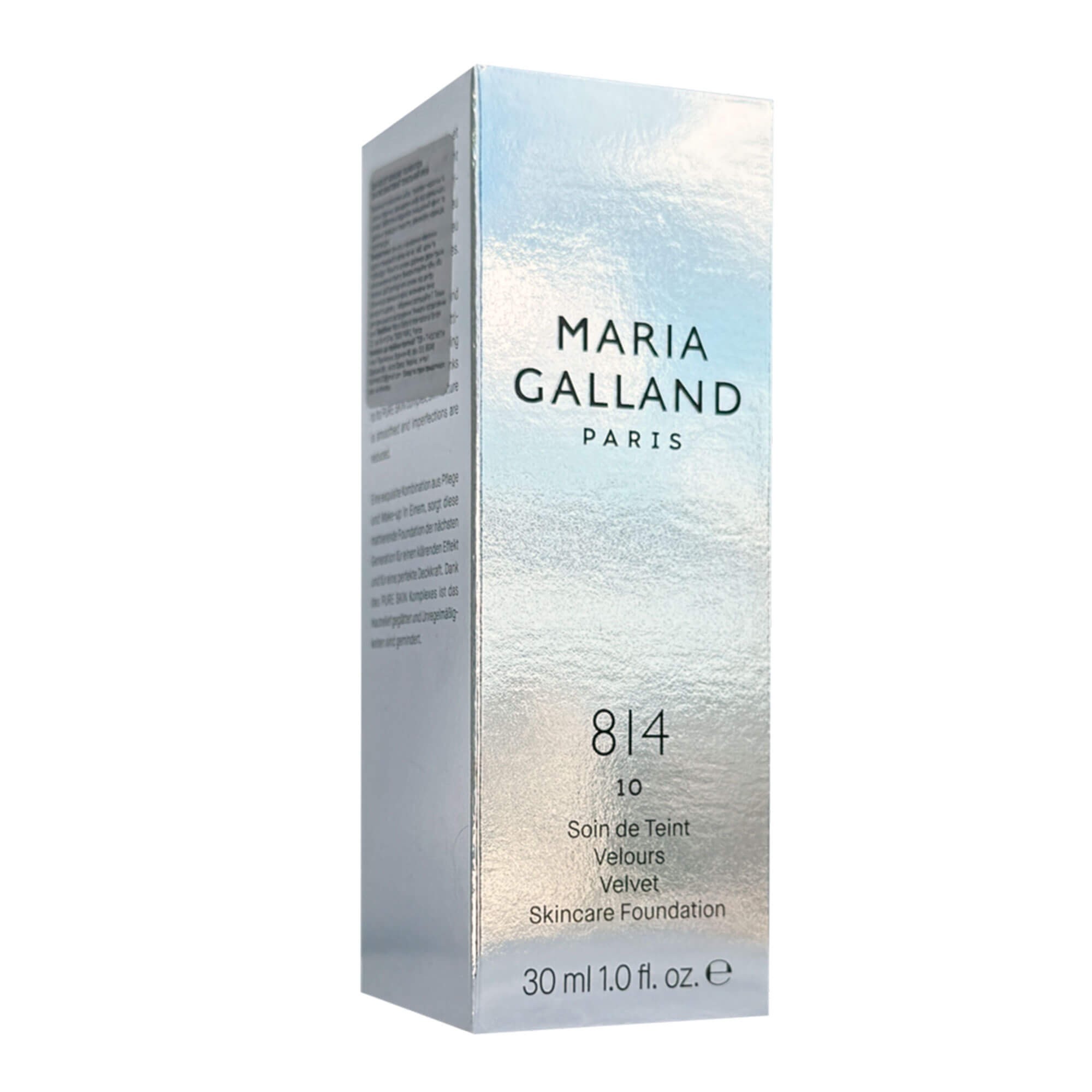 Матувальний тональний крем для жирної шкіри Maria Galland 814 Velvet Skincare Foundation Clair
