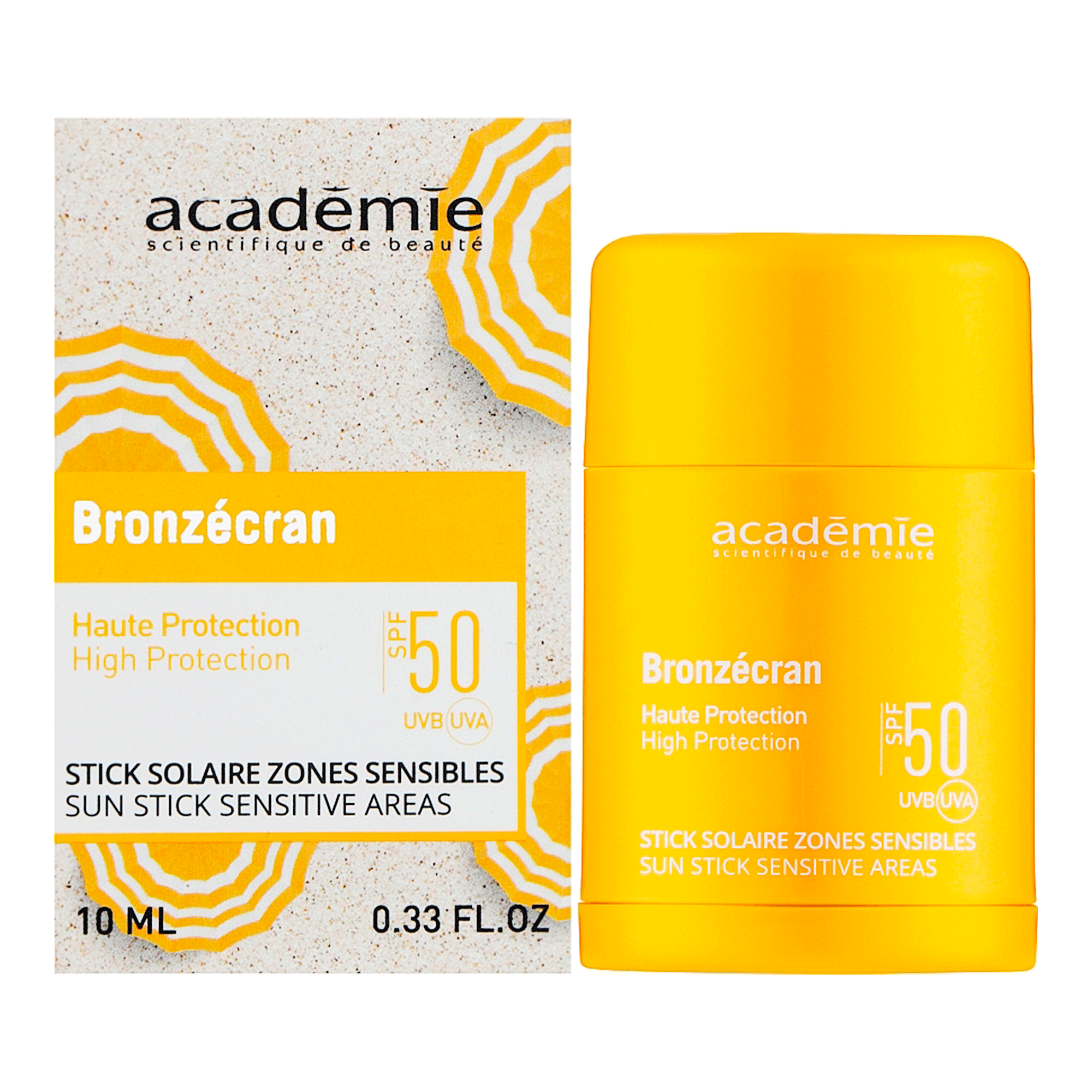 Academie Солнцезащитный сток для чувствительных зон SPF 50