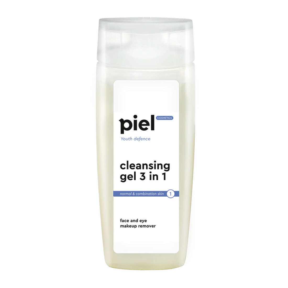 Piel Cosmetics Piel Cosmetics Cleansing Gel 3 in 1 Демакіяж-гель для вмивання нормальної та комбінованої шкіри