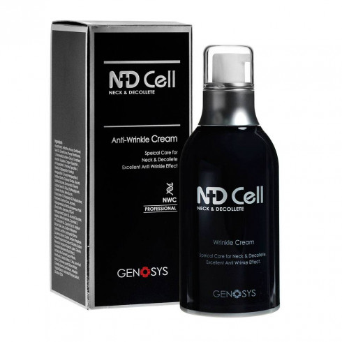 Антивіковий крем для шиї та зони декольте Genosys ND Cell Anti-Wrinkle Cream (NWC)