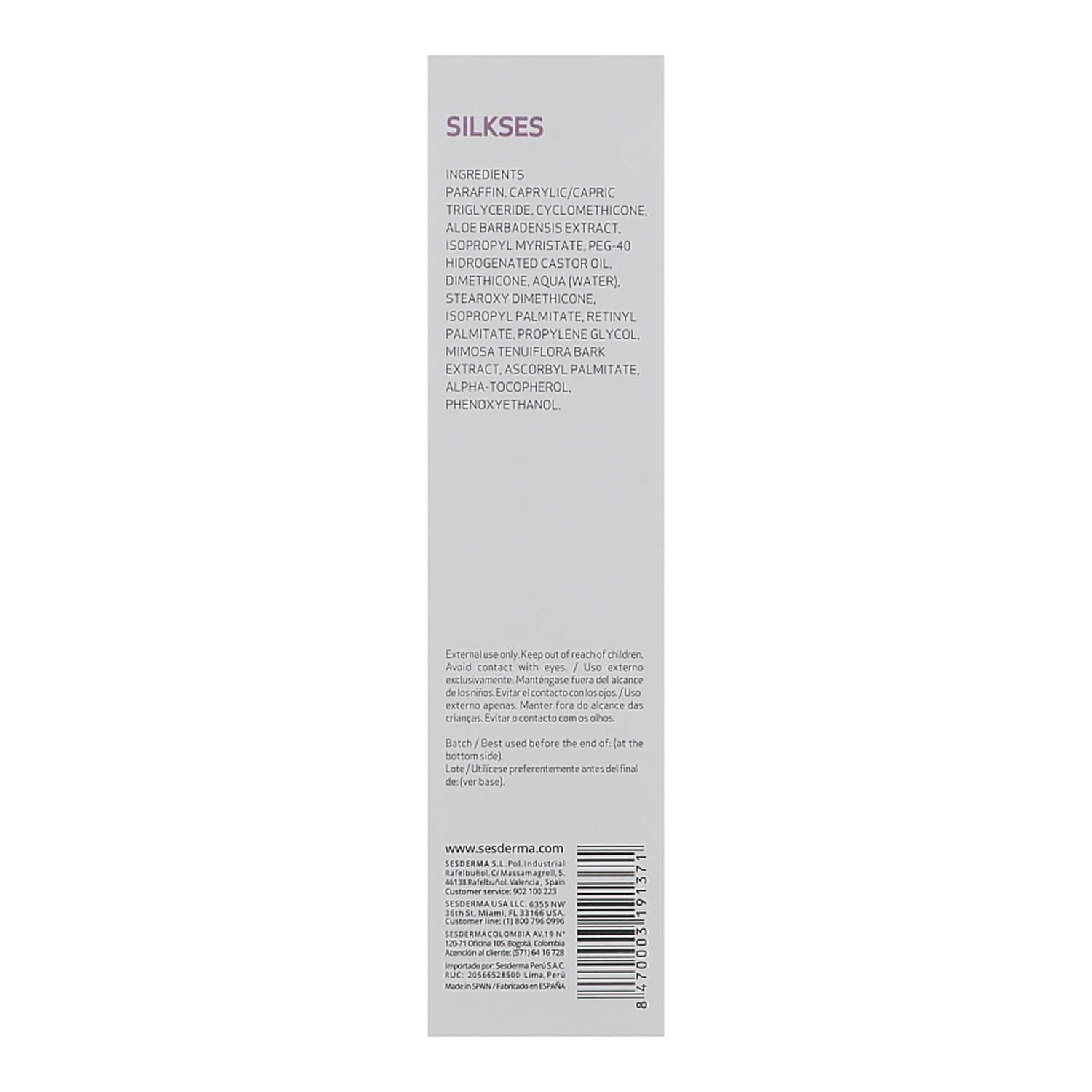 sesderma silkses skin moisturizing protector
