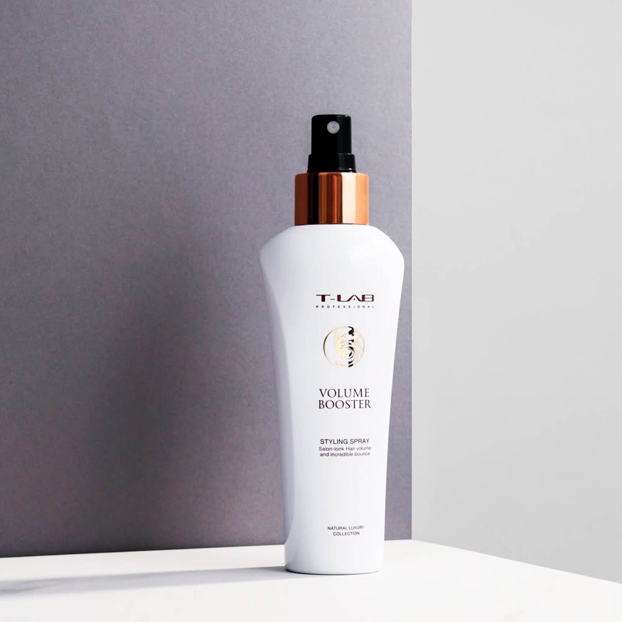 Стайлінг-спрей для неперевершеного ліфтингу волосся T-Lab Volume Booster Styling Spray