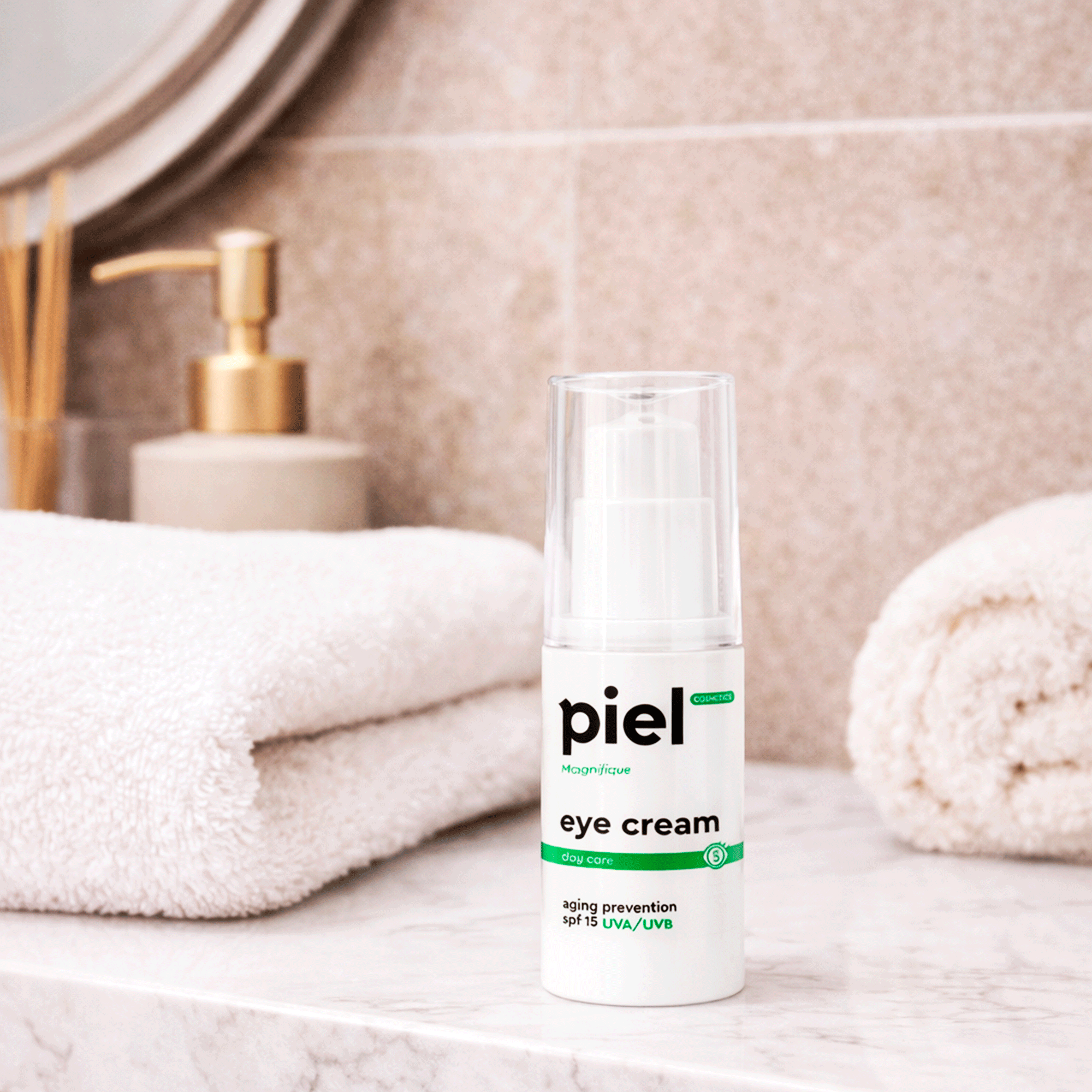 Активирующий дневной крем для контура глаз Piel Cosmetics Eye Cream SPF 15