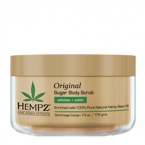 Цукровий скраб для тіла з рослинними екстрактами Hempz Original Herbal Sugar Body Scrub