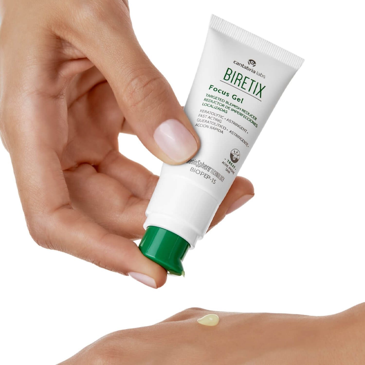 Локальний фокус-гель анти-акне Cantabria Labs Biretix Focus Gel Targeted Blemish Reducer