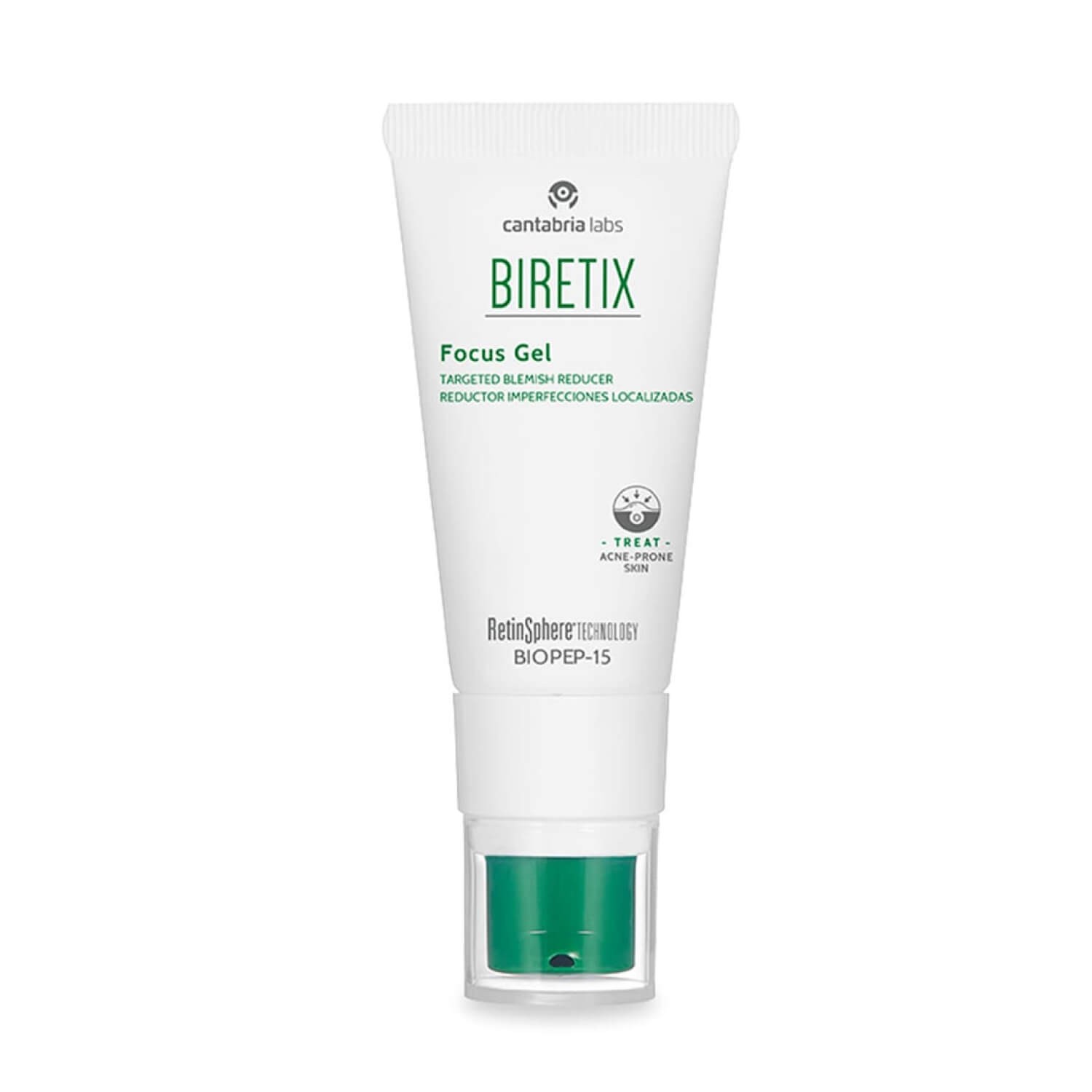 Локальний фокус-гель анти-акне Cantabria Labs Biretix Focus Gel Targeted Blemish Reducer