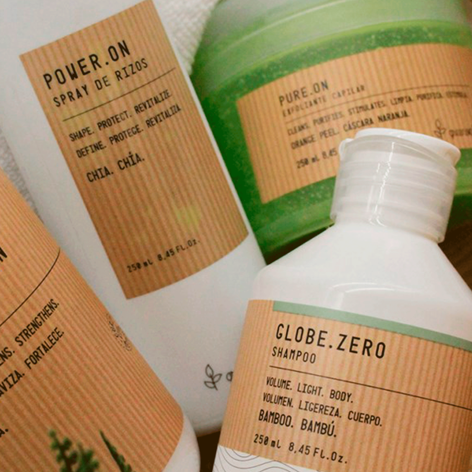 Шампунь для придания объема тонким волосам Greensoho Globe.Zero Shampoo