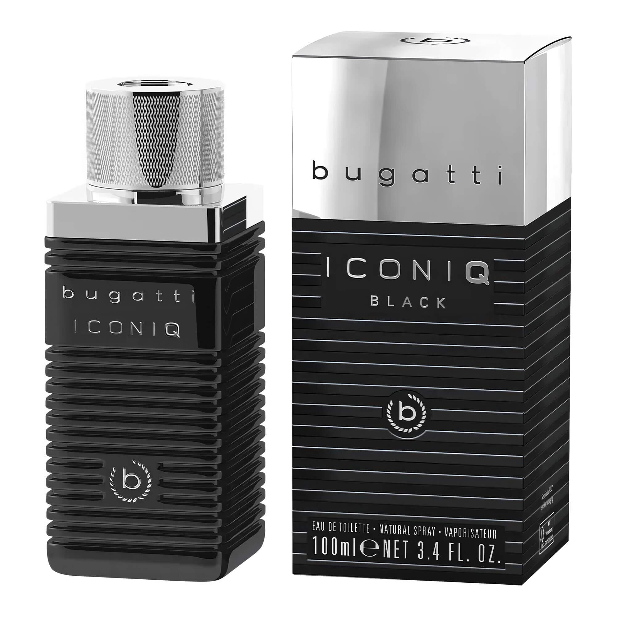 Парфюмерная вода для мужчин Bugatti Iconiq Black