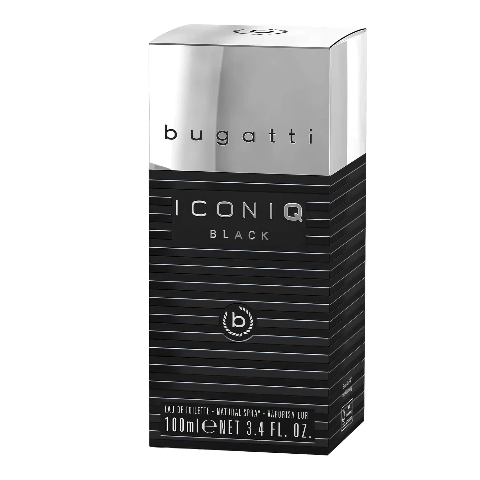 Парфюмерная вода для мужчин Bugatti Iconiq Black