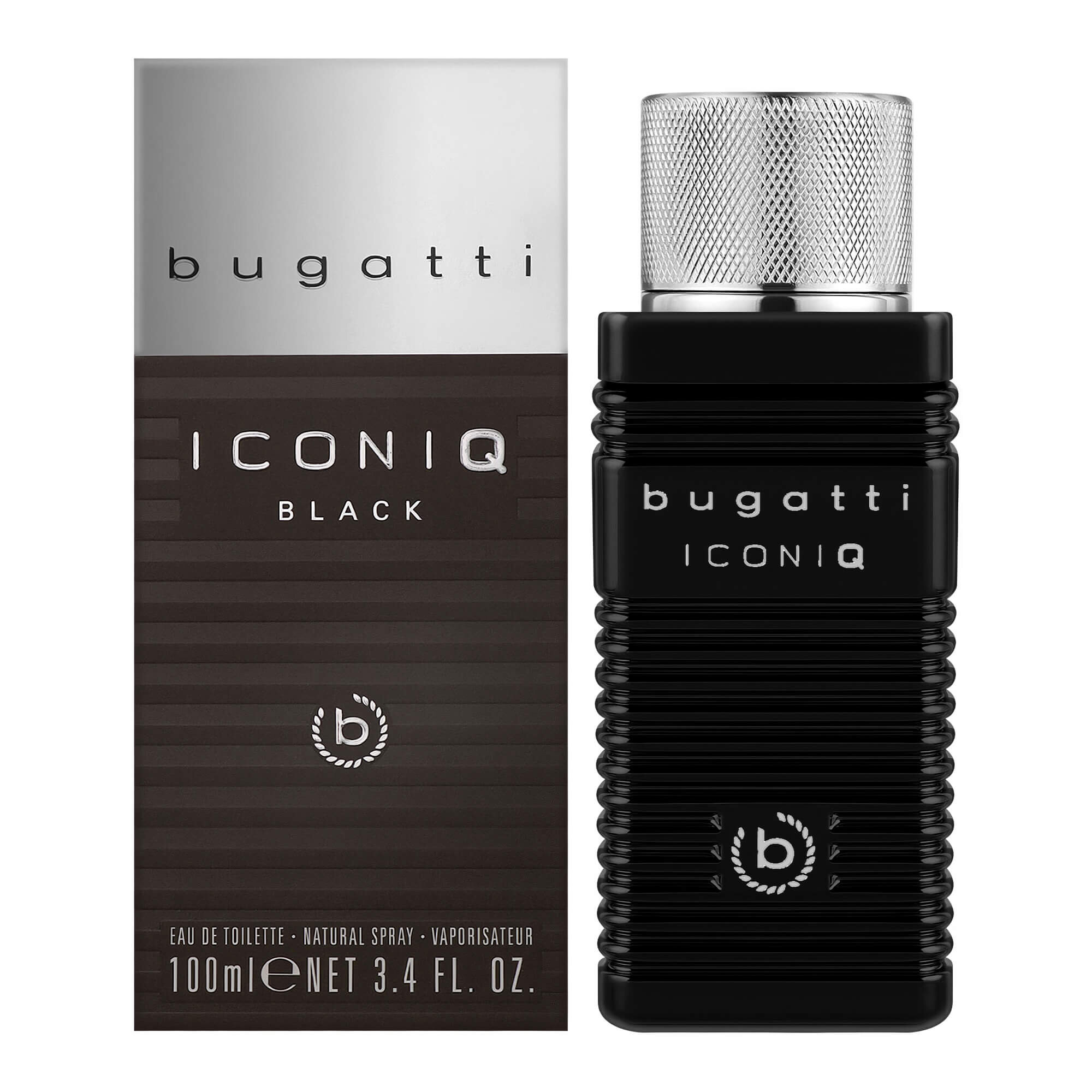 Парфюмерная вода для мужчин Bugatti Iconiq Black