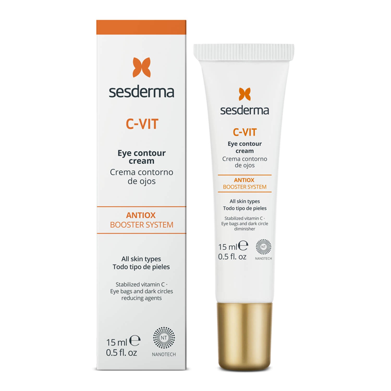 c vit eye contour cream sesderma
