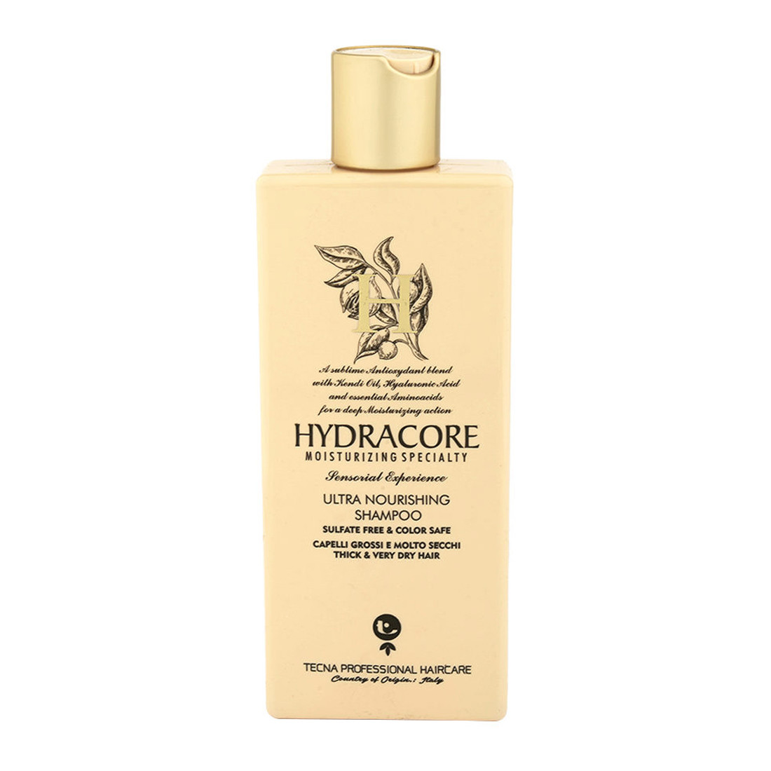 Профессиональный шампунь для интенсивного увлажнения Tecna Hydracore Ultra Nourishing Shampoo