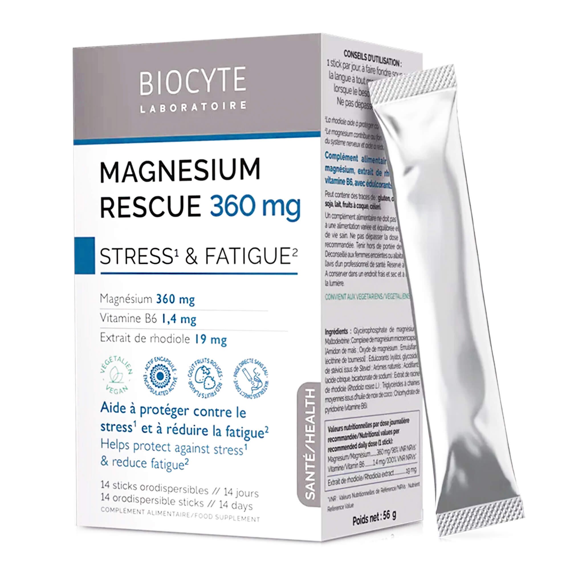 Biocyte Magnesium Rescue 360mg 