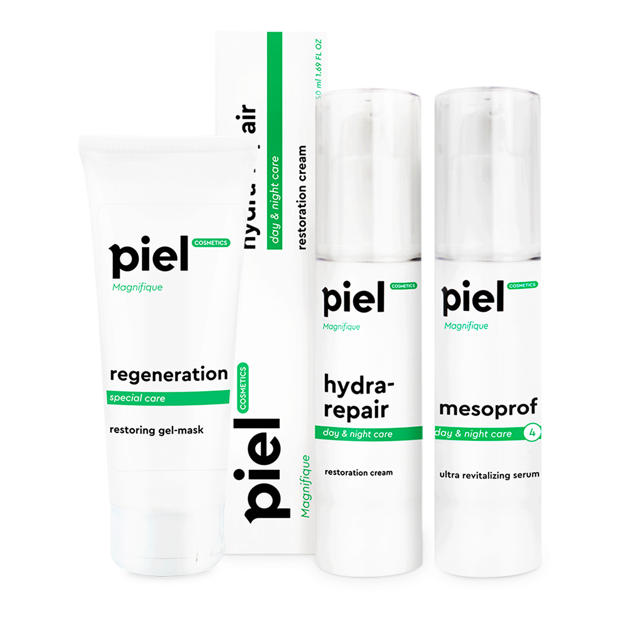 Восстанавливающий крем для регенерации кожи лица день/ночь Piel Cosmetics Hydra-Repair Cream