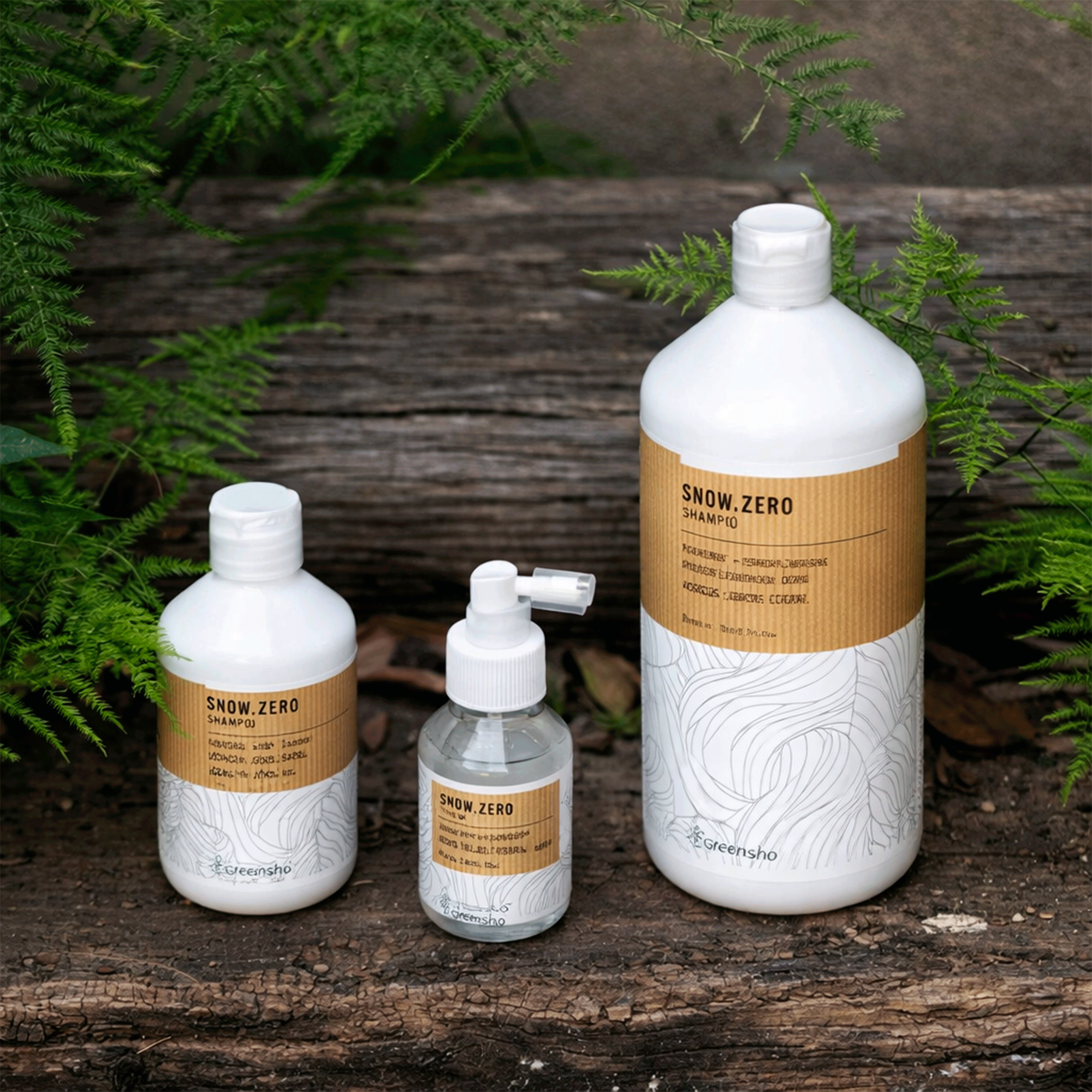 Очищающий шампунь против перхоти Greensoho Snow.Zero Shampoo