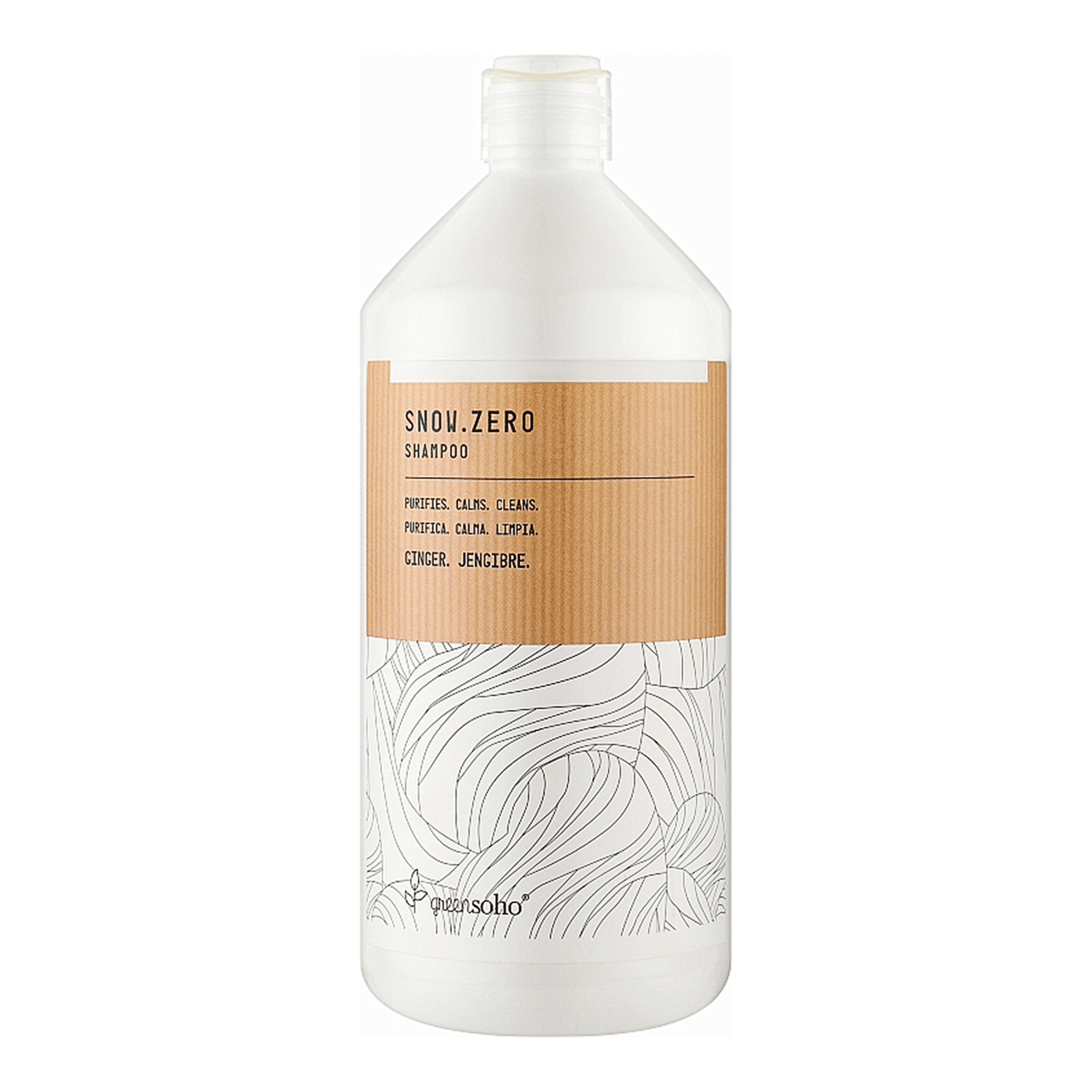 Очищающий шампунь против перхоти Greensoho Snow.Zero Shampoo