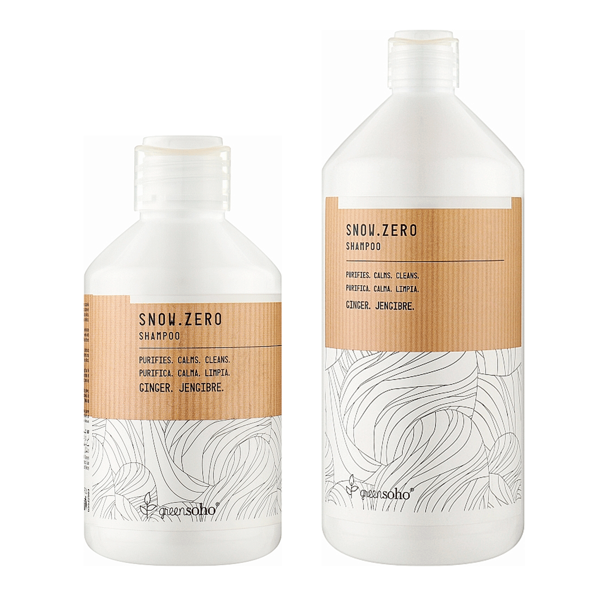 Очищающий шампунь против перхоти Greensoho Snow.Zero Shampoo