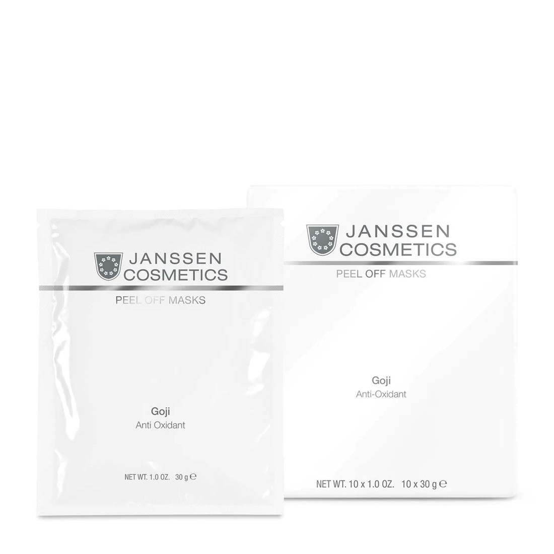 Janssen Cosmetics Альгінатна анти-age відновлююча антиоксидантна ультразволожуюча маска з обліпихою та ягодами годжі