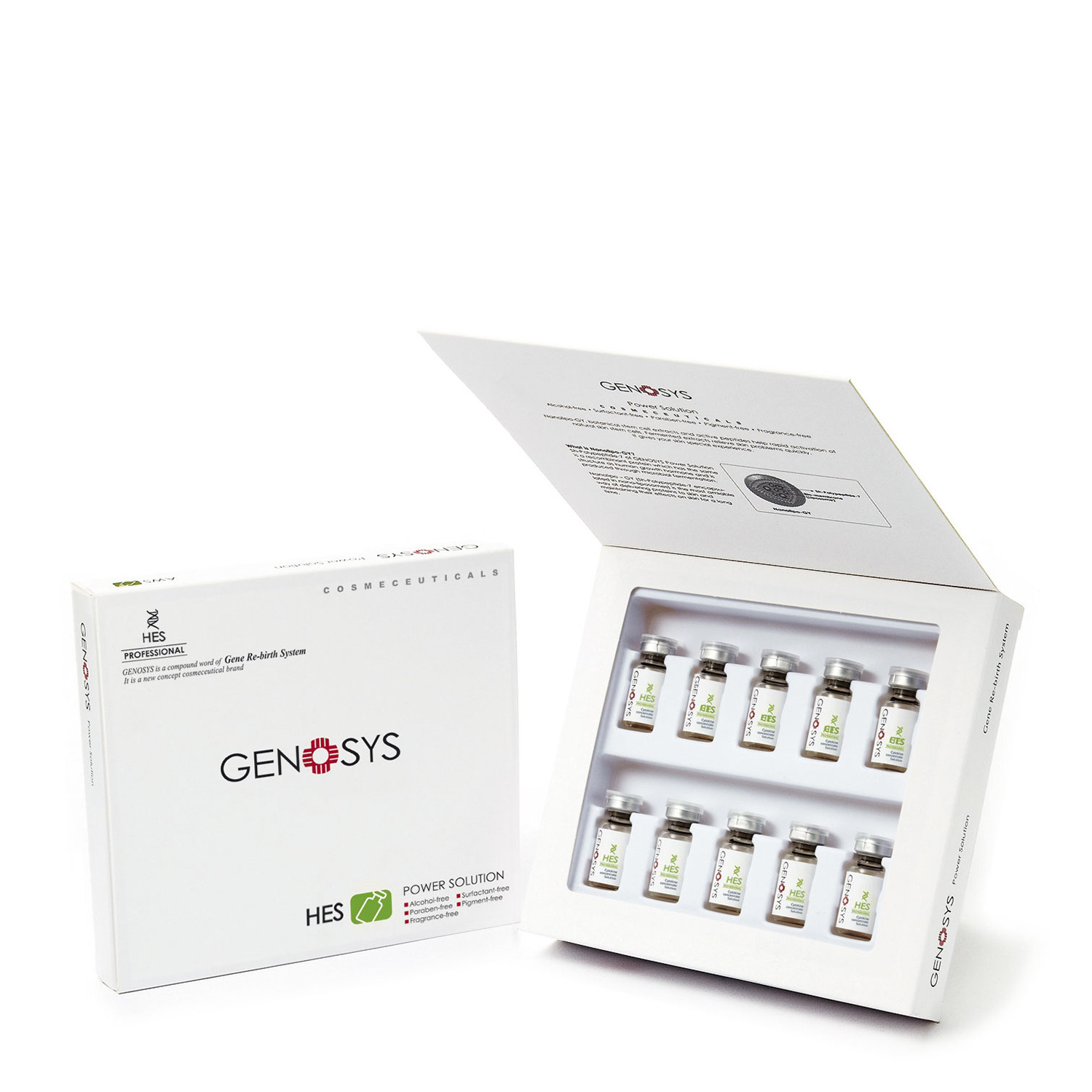 Genosys HES Power Solution KIT - Профессиональная увлажняющая и укрепляющая сыворотка