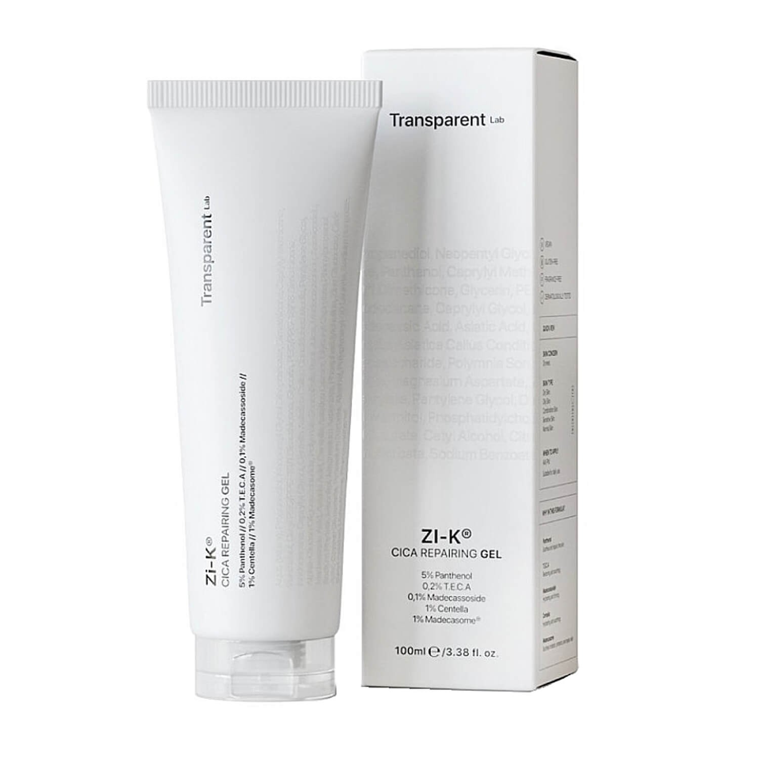 Transparent Lab Zi-K Calming Face Gel  цена