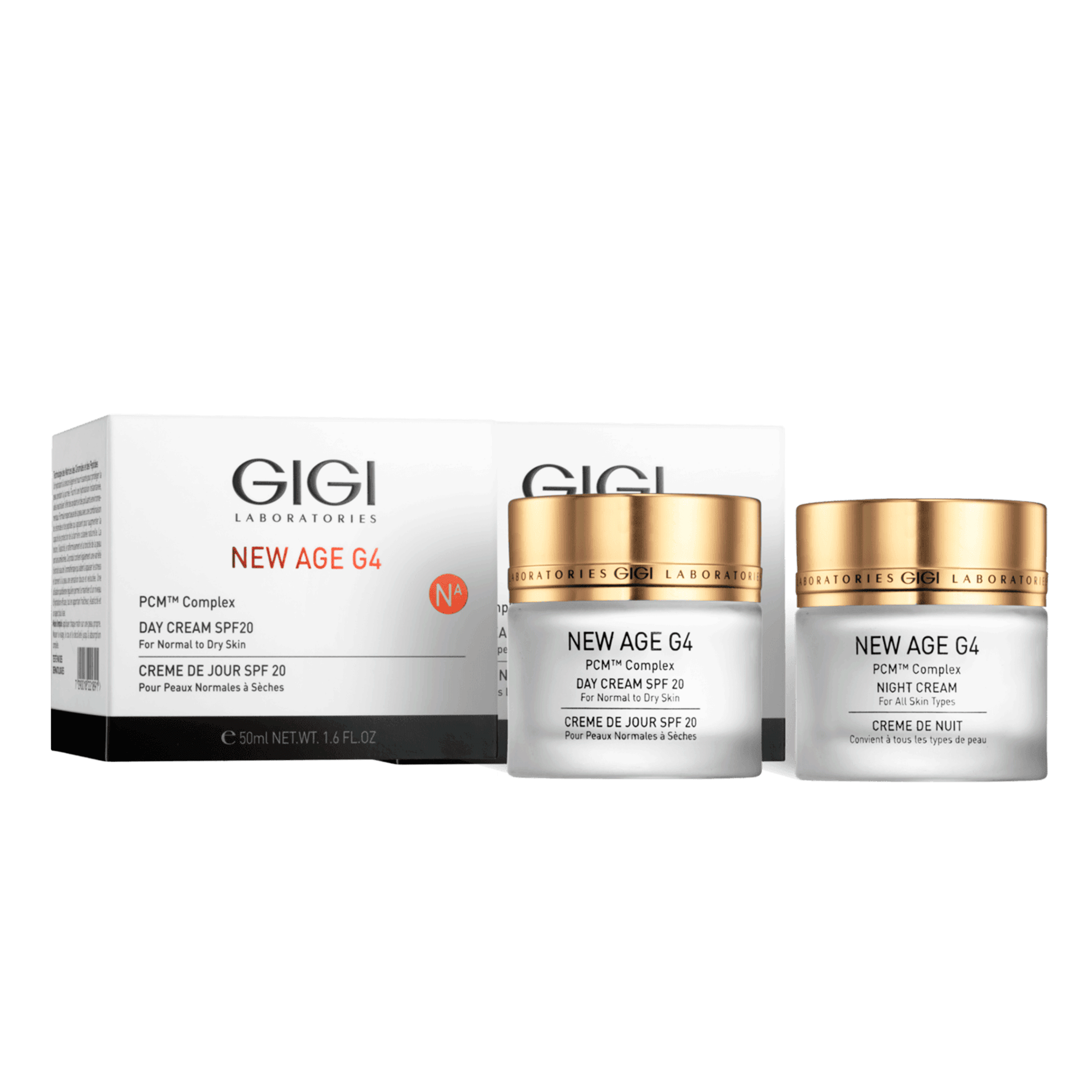 Косметический набор Сияние GIGI New Age G4 Rebuild Your Skin Duo