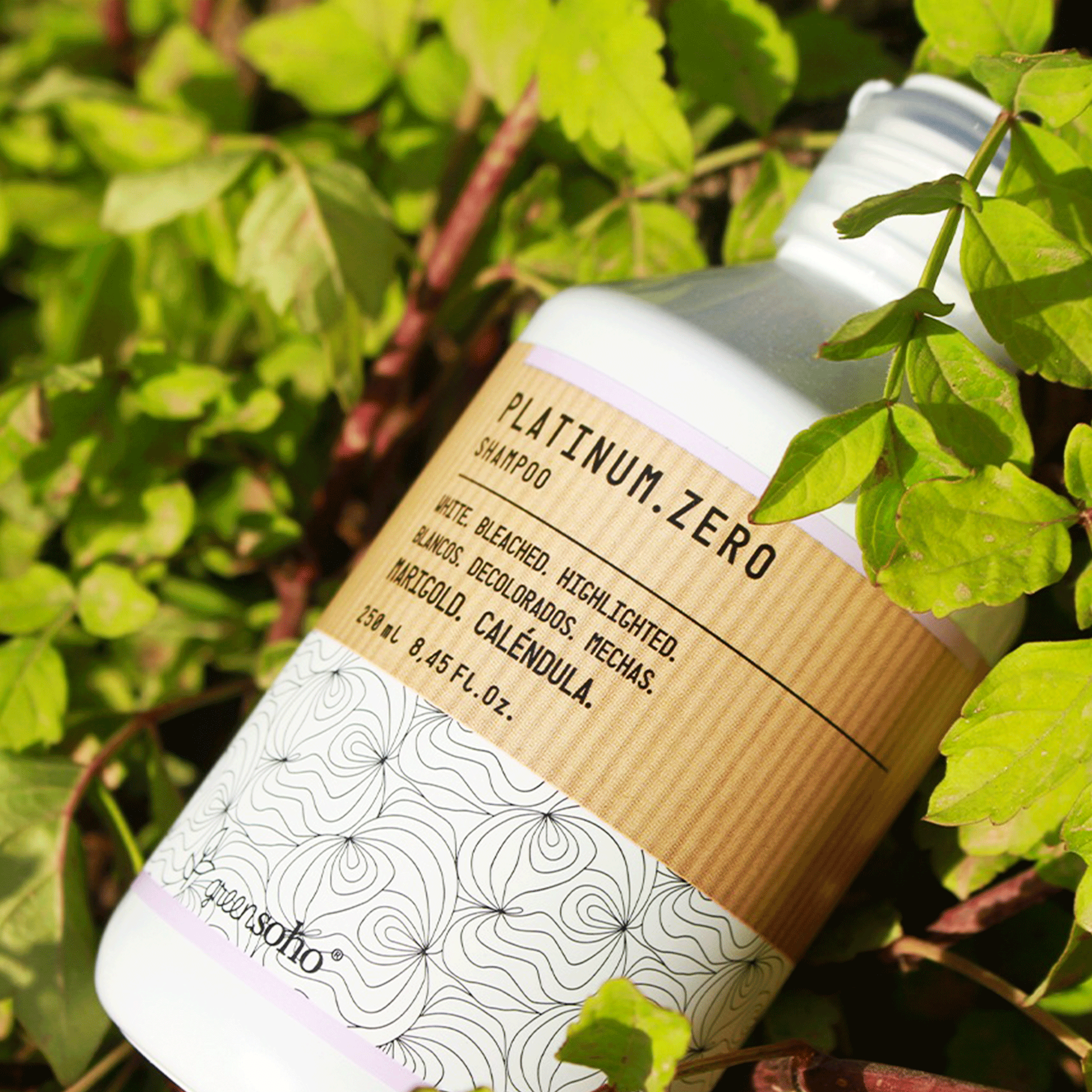 Шампунь для защиты светлых волос Greensoho Platinum.Zero Shampoo