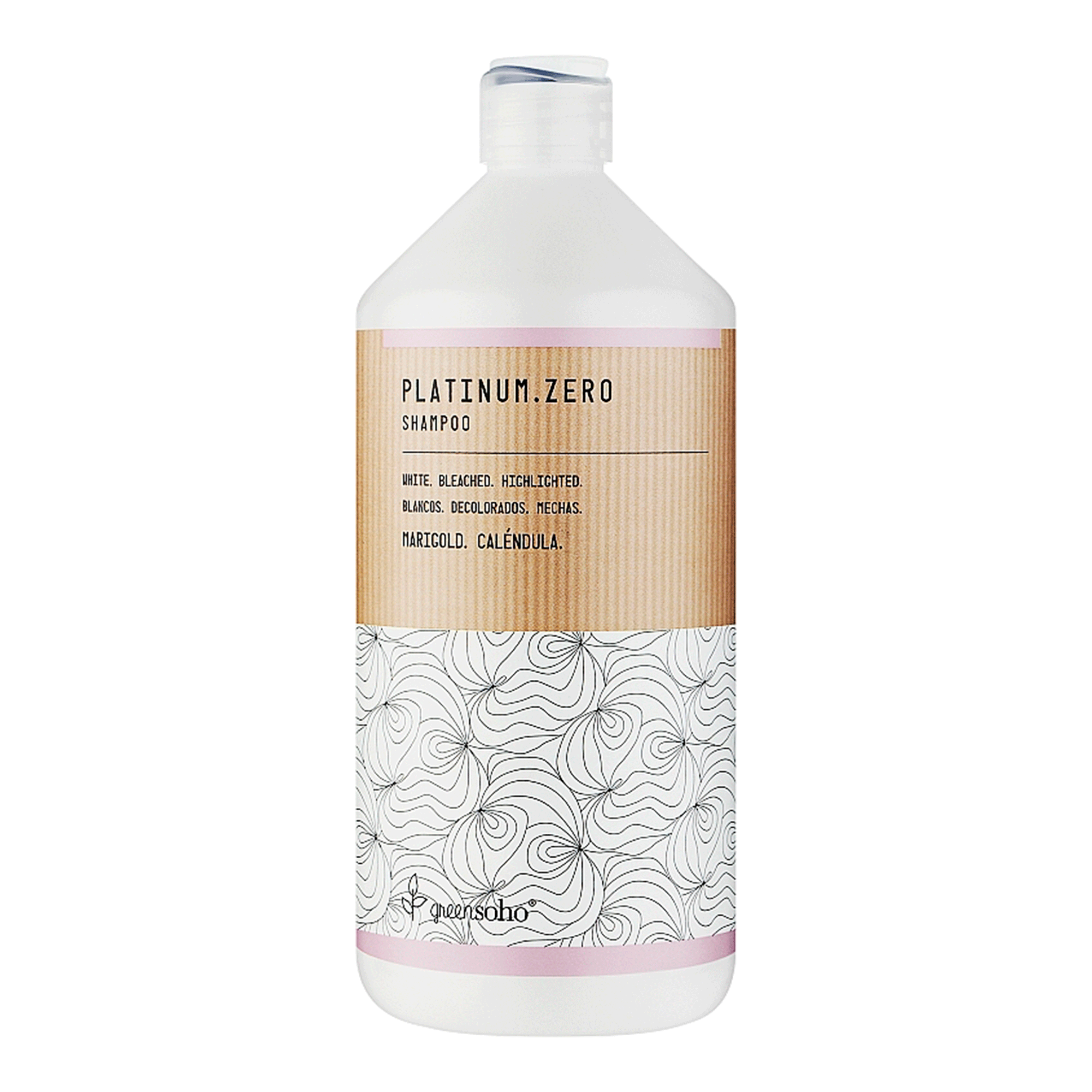 Шампунь для защиты светлых волос Greensoho Platinum.Zero Shampoo
