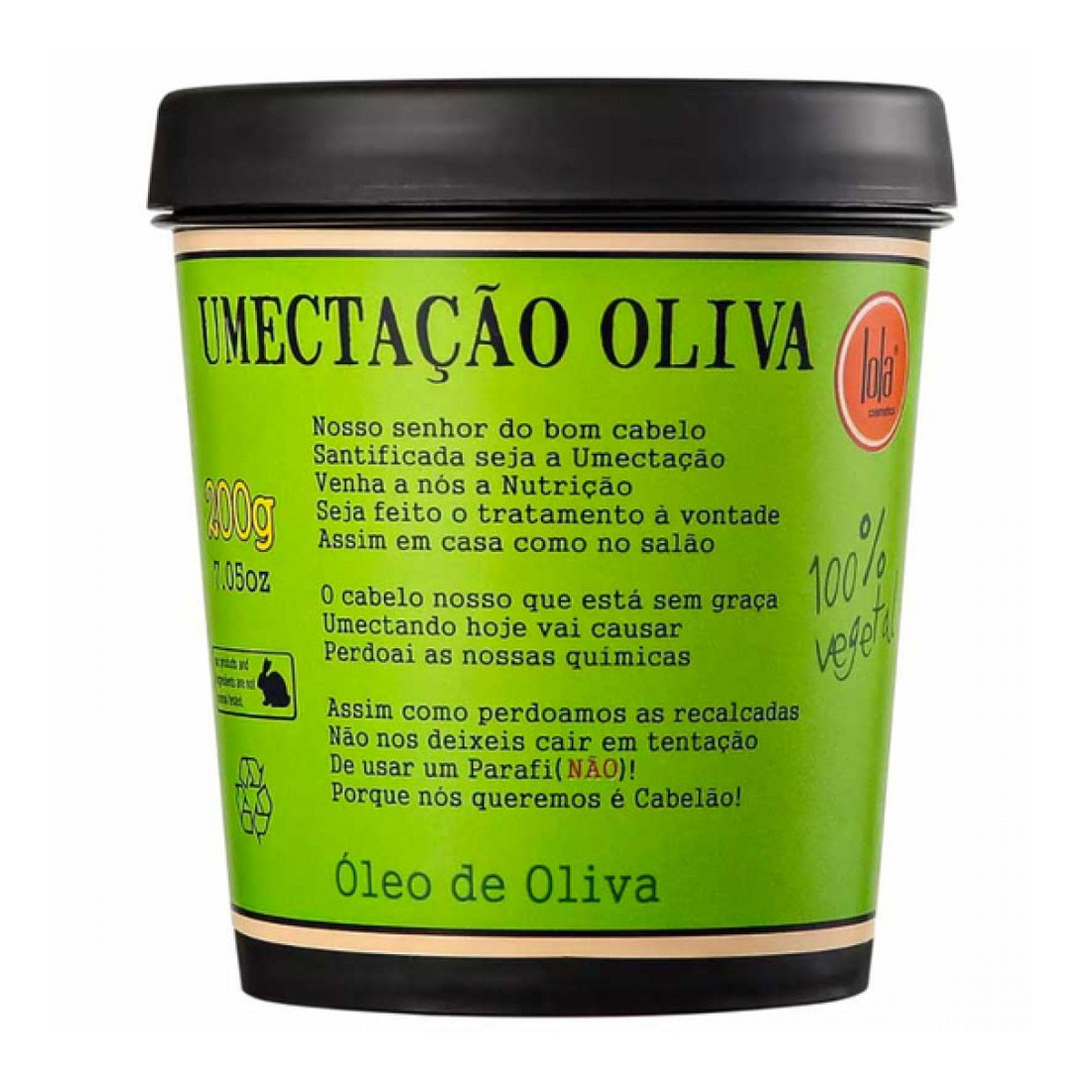 Маска для сухих и поврежденных волос Lola Cosmetics Umectacao Oliva Mask