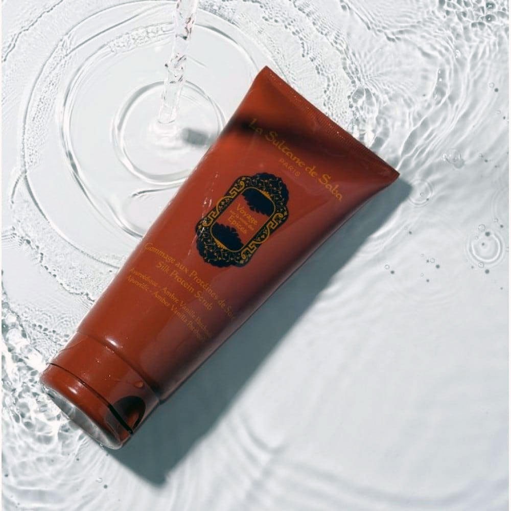 Скраб для тіла Шовковий Аюрведичний La Sultane De Saba Silk Protein Scrub Ayurvedique