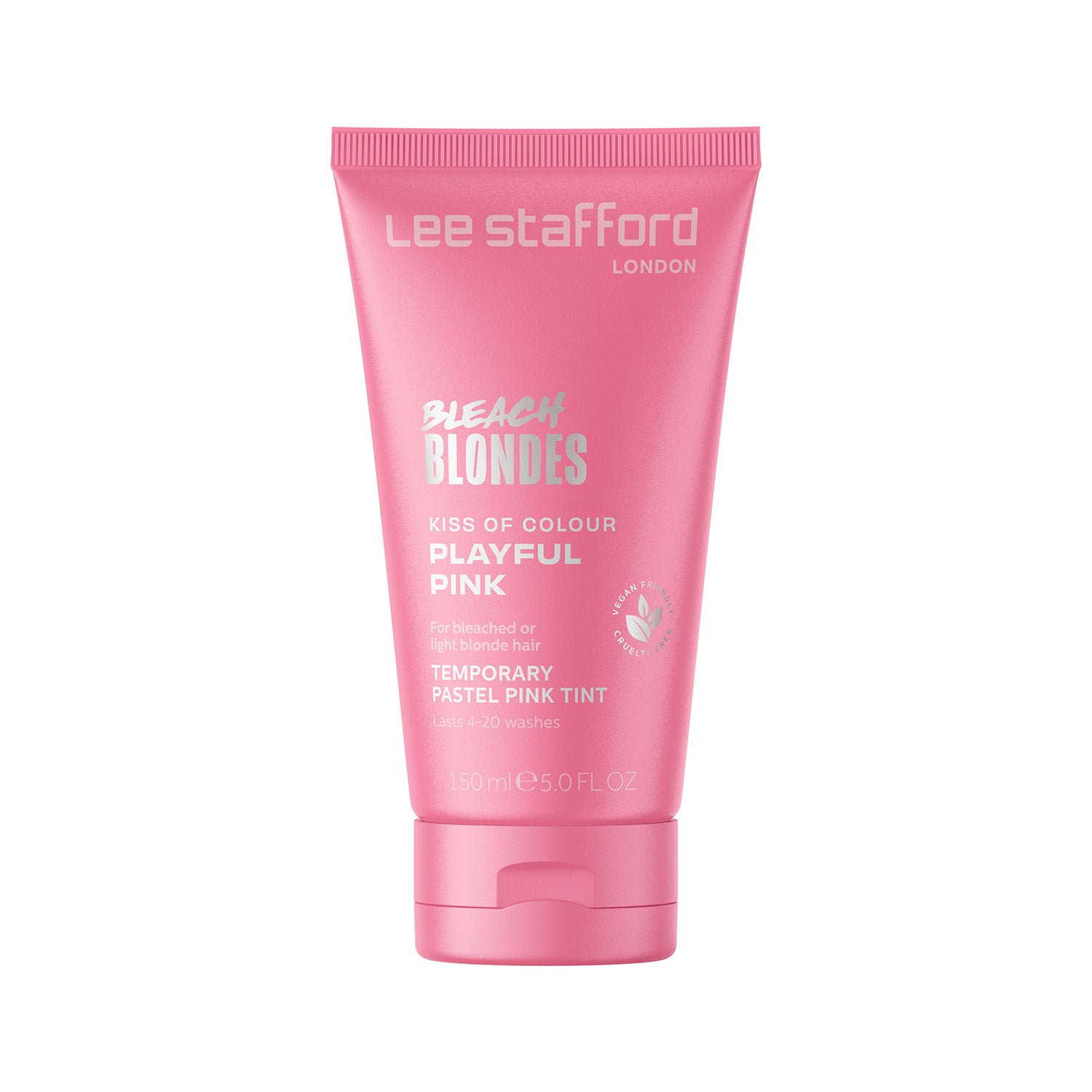 Lee Stafford Kiss of Colour Pink Treatment - Відтіночний пастельно-рожевий бальзам