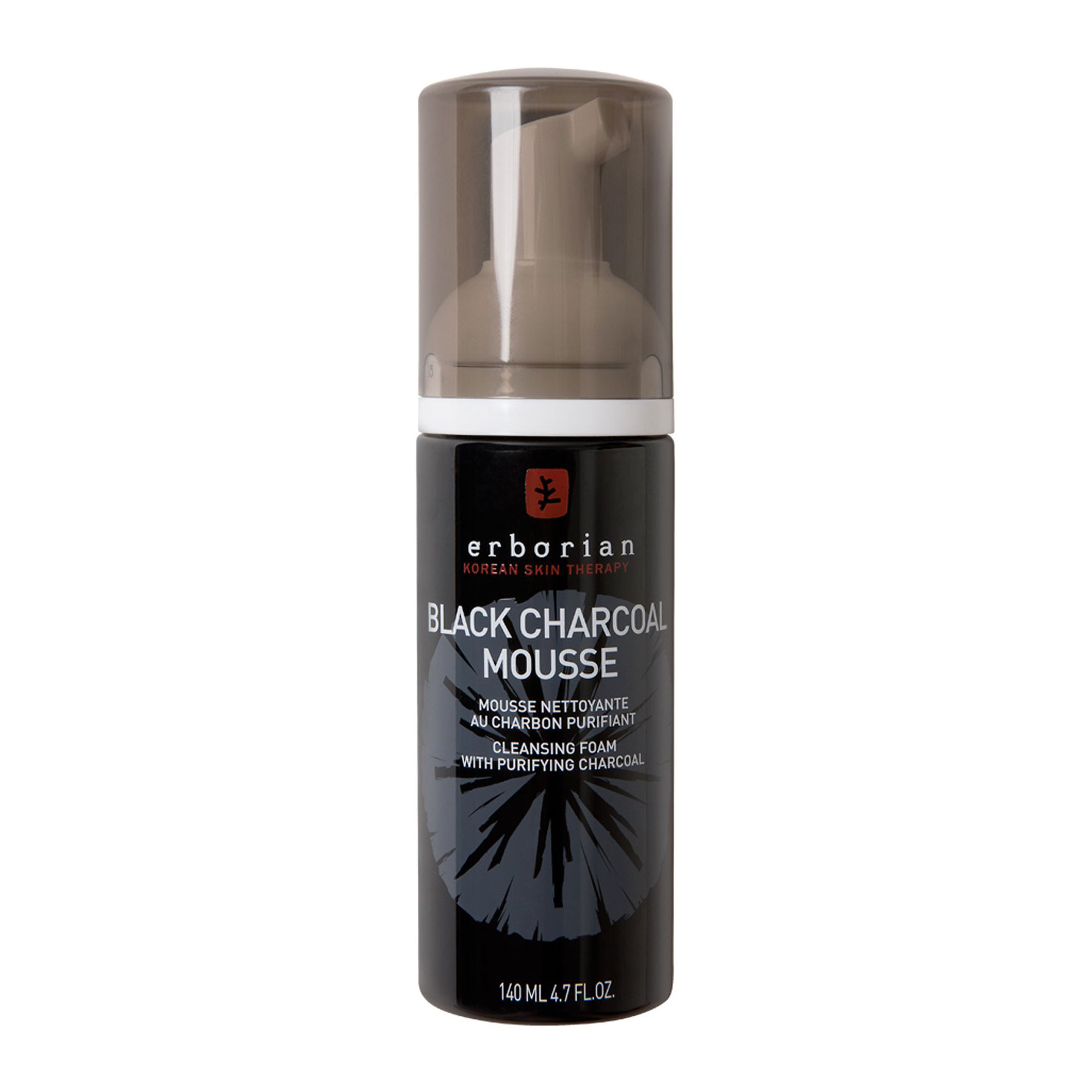 Erborian Black Charcoal Mousse - Пенка для очищения лица Черный уголь