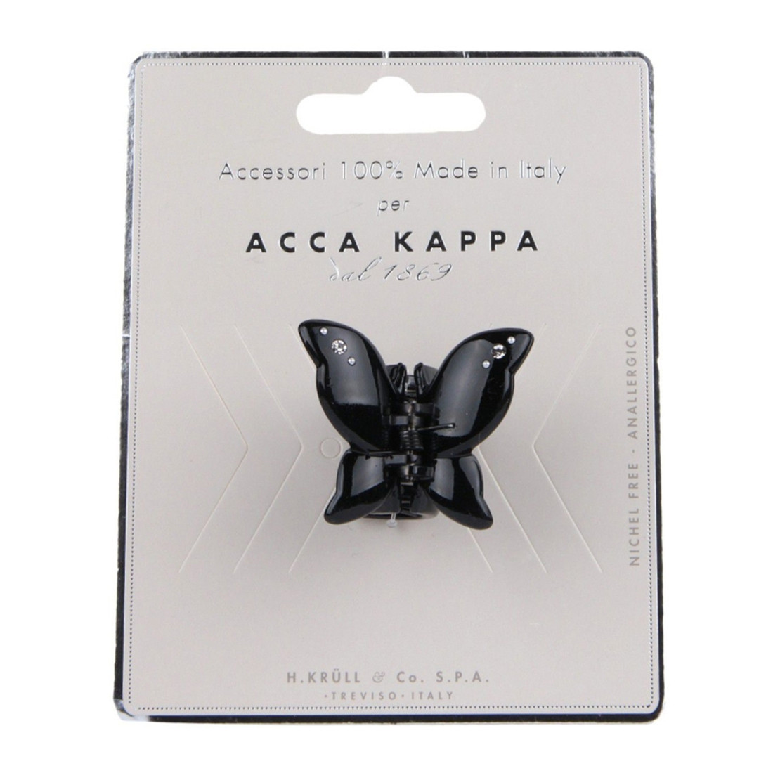 Acca Kappa Краб для волос со стразами 