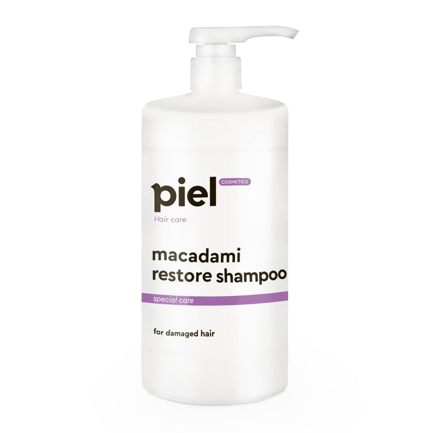 Piel Cosmetics Macadami Restore Shampoo - Відновлюючий шампунь для пошкодженого волосся
