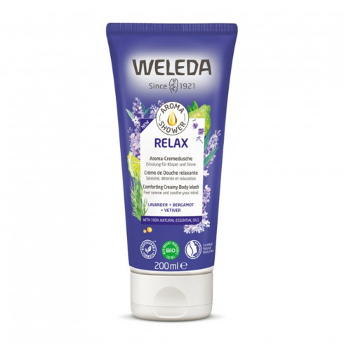 Гель для душа  Weleda Aroma Relax Comforting Creamy Body Wash