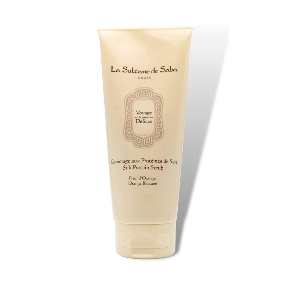 Скраб для тіла шовковий Квіти апельсину La Sultane De Saba Silk Protein Scrub KFO