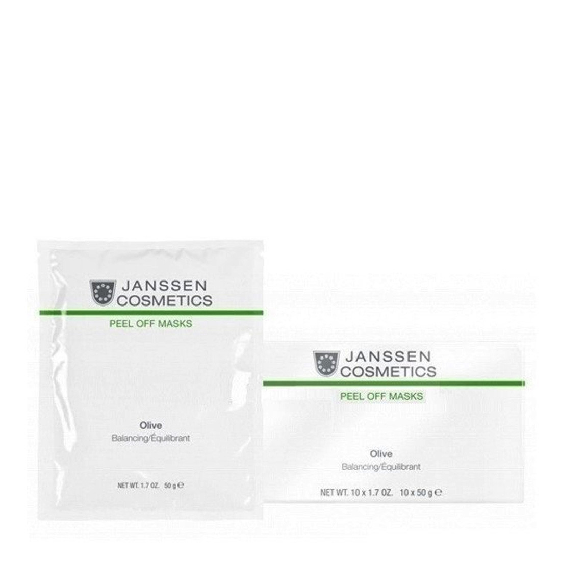 Janssen Cosmetics Альгінатна anti-age ультразволожуюча маска з олією оливи