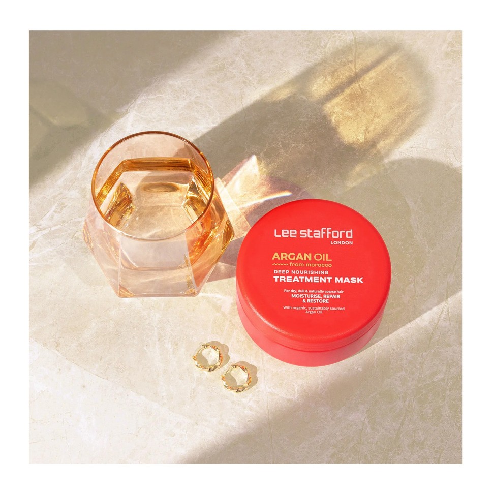 Питательная маска с аргановым маслом Lee Stafford Argan Oil Deep Nourishing Treatment Mask