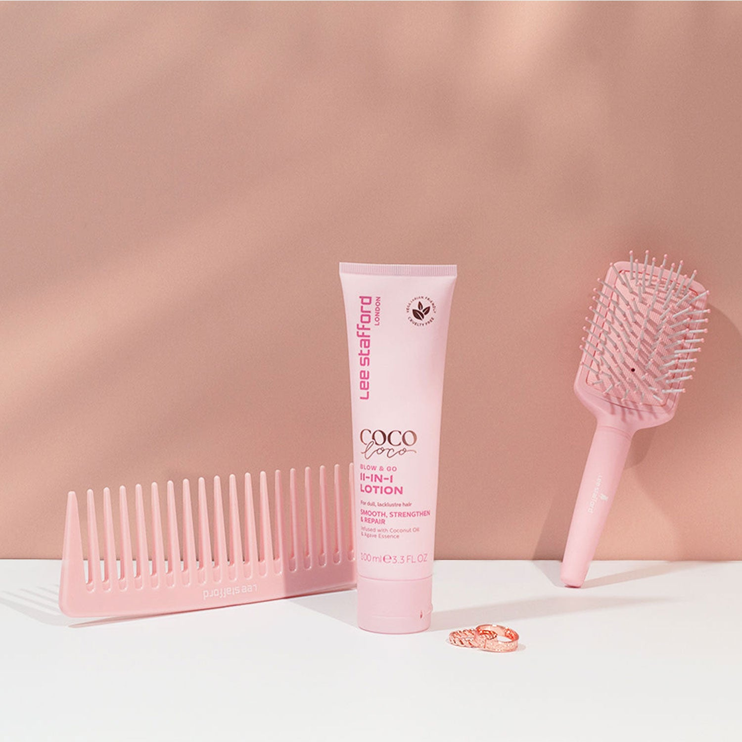 Лосьон для укладки волос Lee Stafford Coco Loco With Agave Blow & Go 11-in-1 Lotion