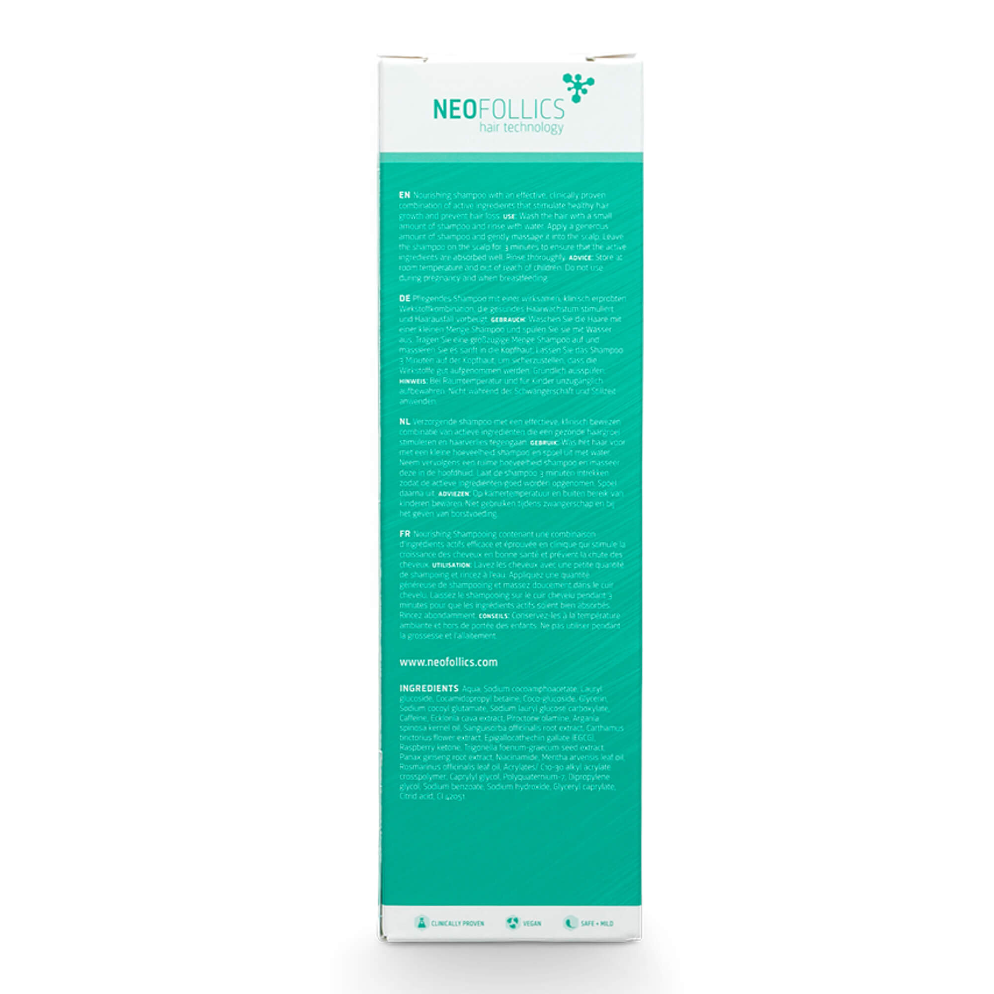 Шампунь-стимулятор роста волос Neofollics Hair Growth Stimulating Shampoo