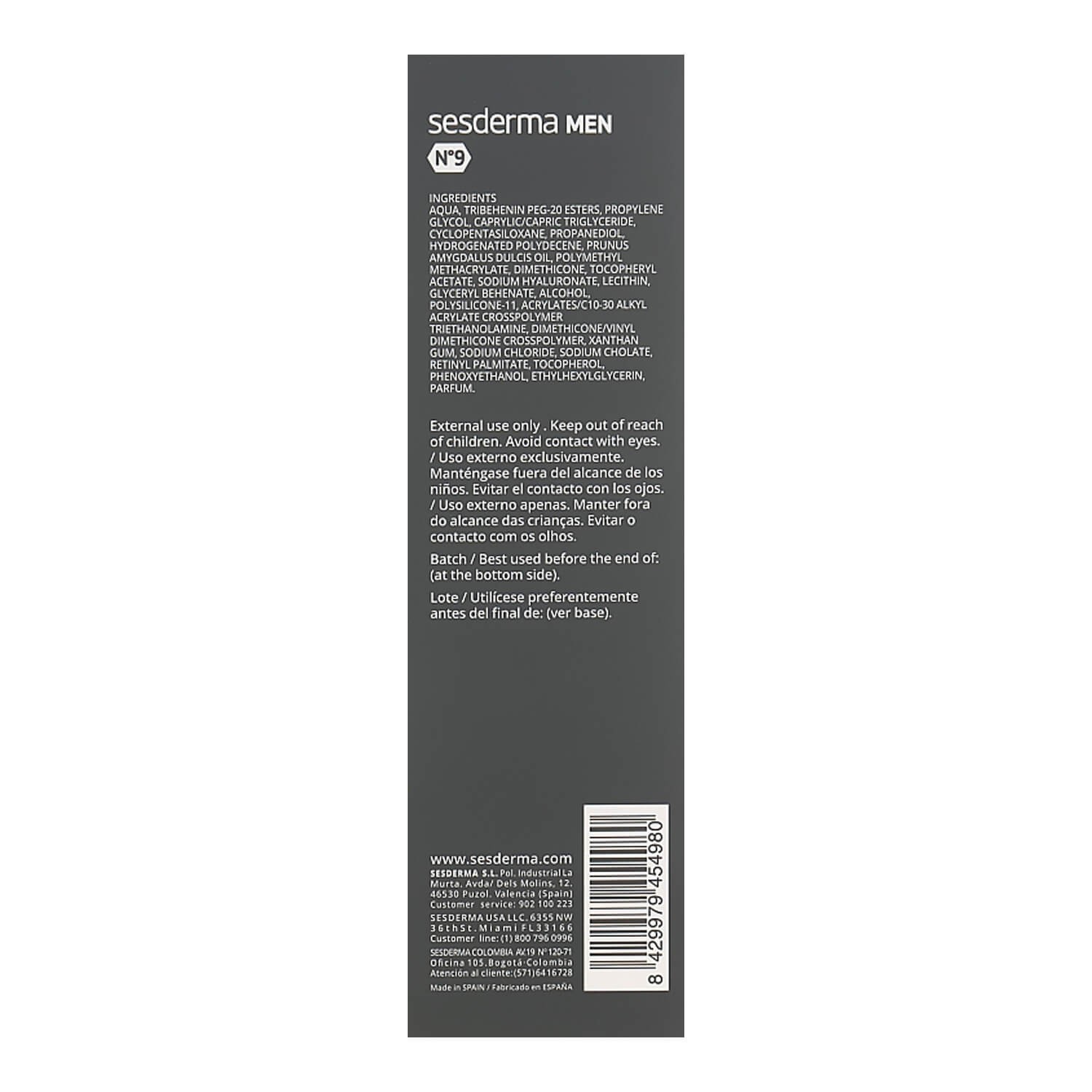 Sesderma Men Hydrating Facial Lotion Украина