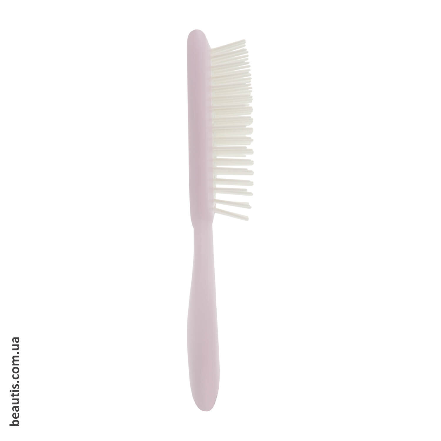 Маленький гребінець рожевий з білим Janeke Superbrush Small Pastel Pink