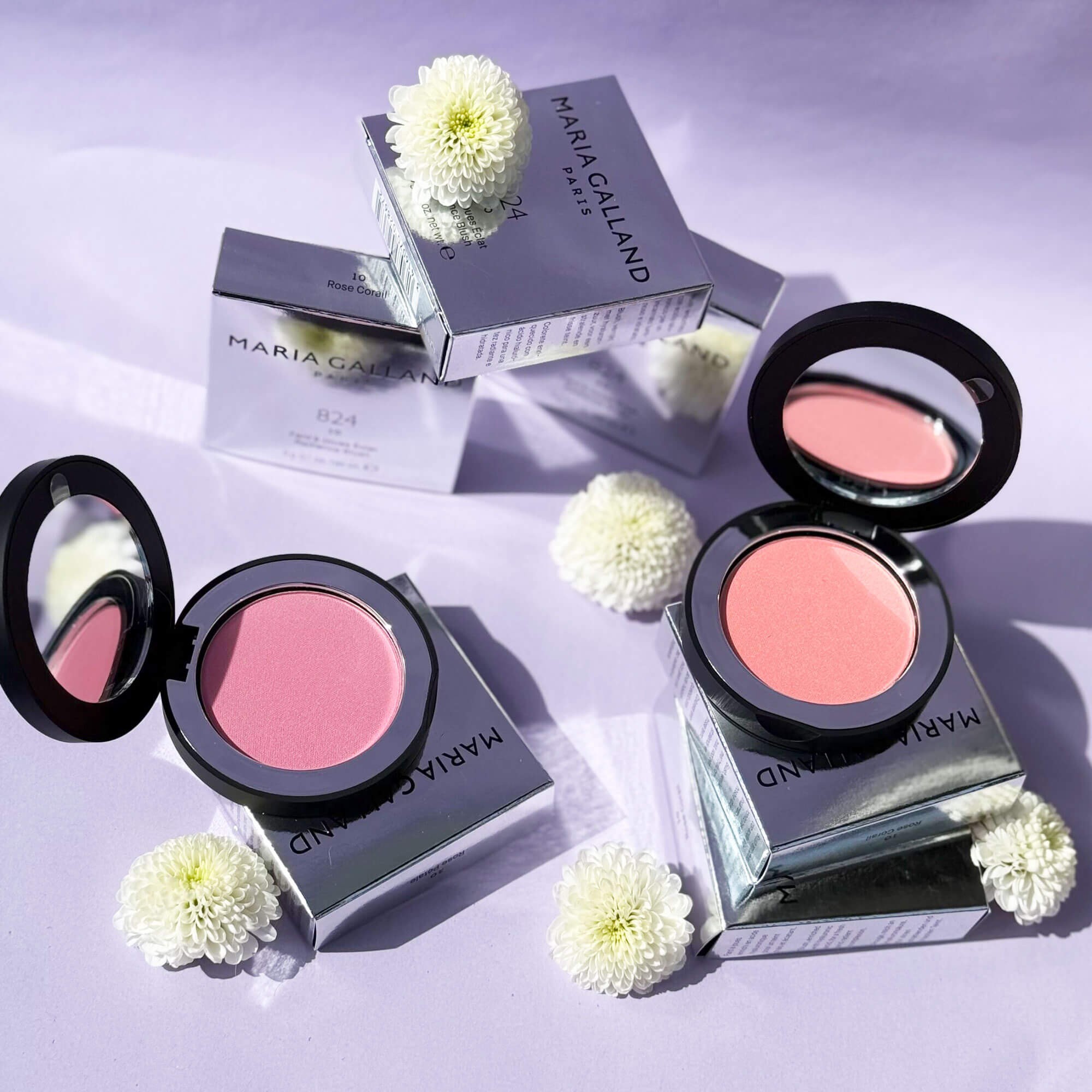 Сияющие румяна Maria Galland 824 Radiance Blush