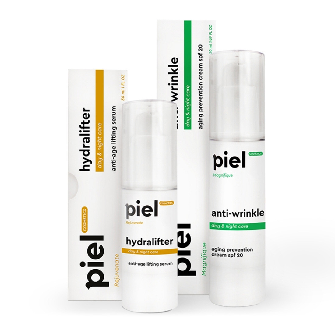 Piel Cosmetics Комплекс: корекція перших зморшок та подовження молодості